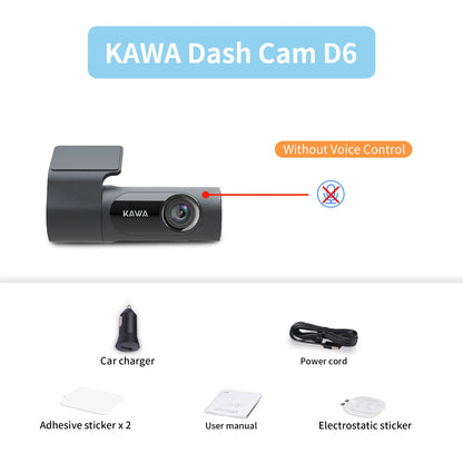 Car Dash Cam 2K Video Recorder With Night Vision WiFi - Smarsty