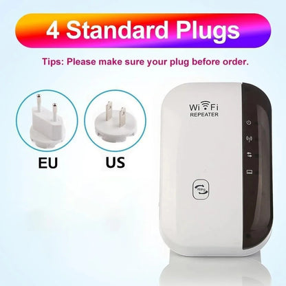 WiFi Repeater Signal Amplifier for Extended Coverage - Smarsty