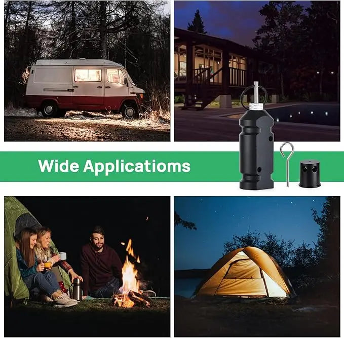 3pcs Original  Camp Safe  Gauge Perimeter Trip Alarm Device,Home use, wilderness camping