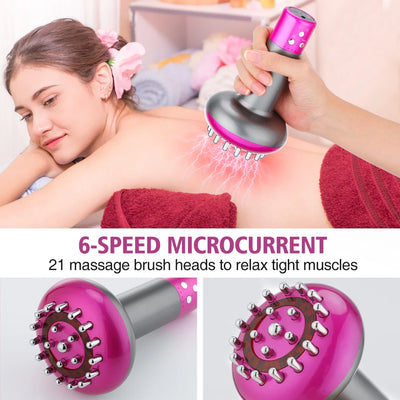 Rechargeable Guasha Massager for Body Shaping and Detoxification - Smarsty