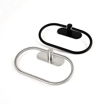 Self-Adhesive Stainless Steel Towel Holder for Easy Installation - Smarsty