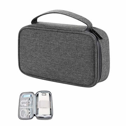 Travel Cable Organizer Case Zipper for Electronics - Smarsty