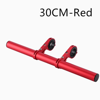 10/20/30cm Bicycle Handlebar Extended Bracket MTB Headlight Mount Extented Bar Road Mountain Bike Handlebar Extender Rack Parts - Smarsty