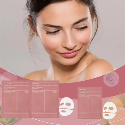 Bio Collagen Face Mask for Deep Hydration and Brightening - Smarsty