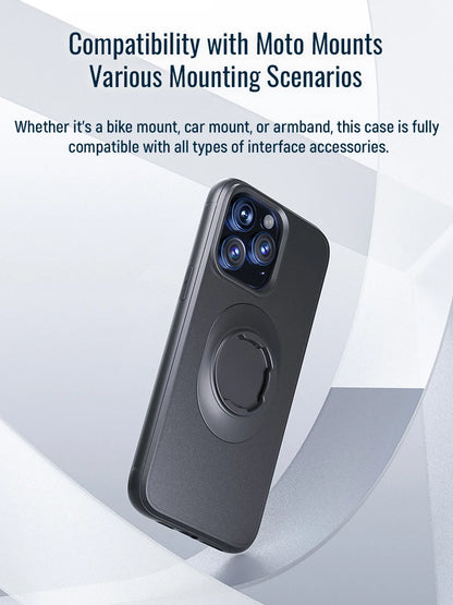 Shockproof iPhone Case With Lock In Bike Car Mount Holder - Smarsty