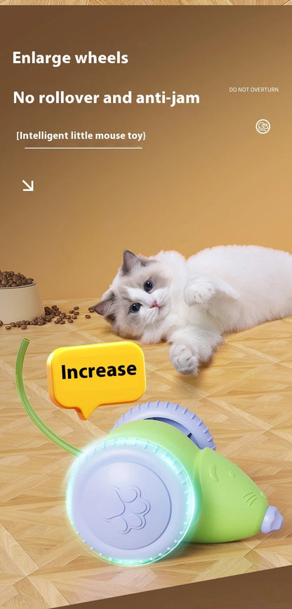 Interactive Electric Mouse Toy for Cats with Obstacle Avoidance - Smarsty