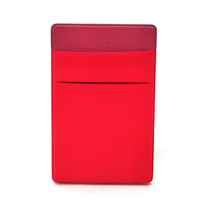 Fashion Elastic Cloth Cell Phone Card Holder Mobile Phone Wallet Case Credit ID Card Holder Adhesive Sticker Pocket Money Bag