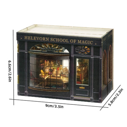 Wooden Miniature Doll House 3D Puzzle Assembly Building Model Kit Small Room Toys Home With Furniture Lighting Wooden Craft Gift