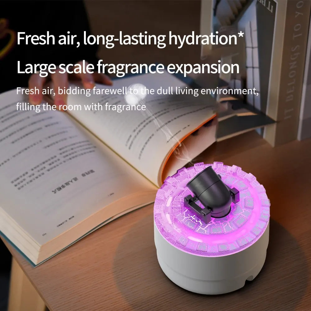 Ultrasound Air Humidifier with Colorful Night Light - Smarsty
