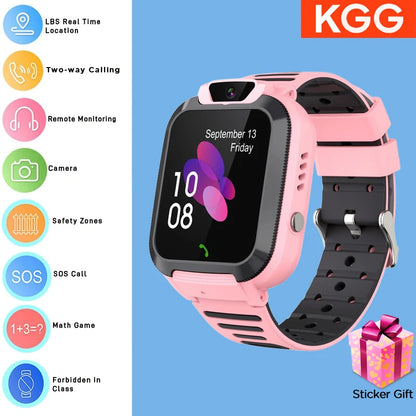 4G Kids Smart Watch With SOS Call And Waterproof Design - Smarsty