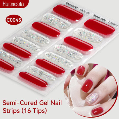 Gradient Auroras Gel Nail Strips for Easy DIY Manicure - Smarsty