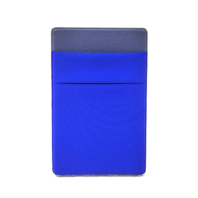 Fashion Elastic Cloth Cell Phone Card Holder Mobile Phone Wallet Case Credit ID Card Holder Adhesive Sticker Pocket Money Bag - Smarsty