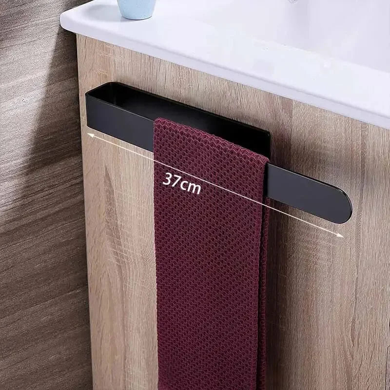 Self-Adhesive Stainless Steel Towel Rack for Bathroom - Smarsty