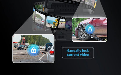 4 Channel GPS Dash Cam Front 4K Night Vision Parking - Smarsty