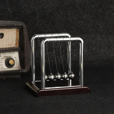 Newton's Cradle Balance Steel Ball Teaching Supplies Physics Science Pendulum Desktop Toys Stress Relief Gifts Home Decoration - Smarsty