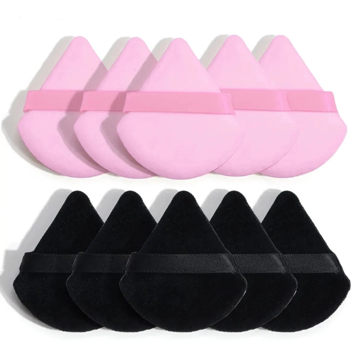 10Pcs Soft Triangle Powder Puff for Flawless Makeup - Smarsty