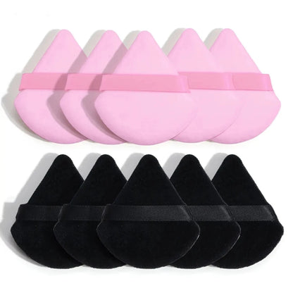 10Pcs Soft Triangle Powder Puff for Flawless Makeup - Smarsty