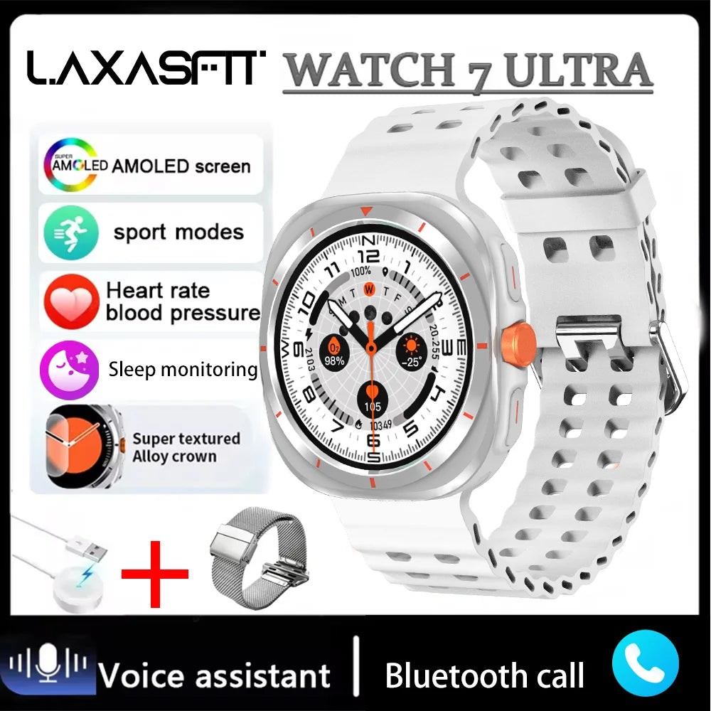 LAXASFIT GT7 Ultra Smart Watch for Fitness Tracking - Smarsty