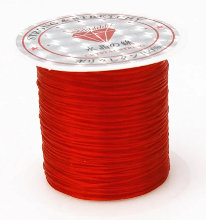 Strong Elastic Beading Cord 1mm 10m Durable Stretch - Smarsty