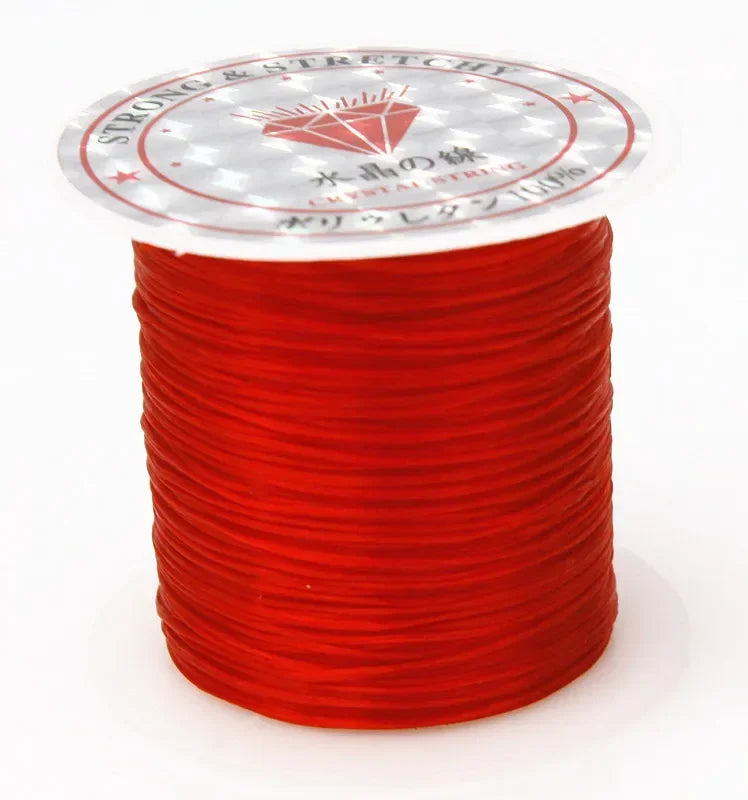 Strong Elastic Beading Cord 1mm 10m Durable Stretch - Smarsty
