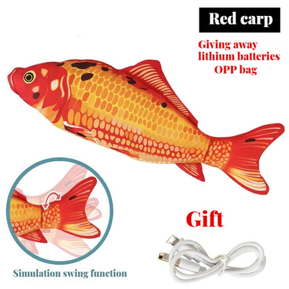 Electric Cat Toy Dancing Fish Interactive Plaything - Smarsty