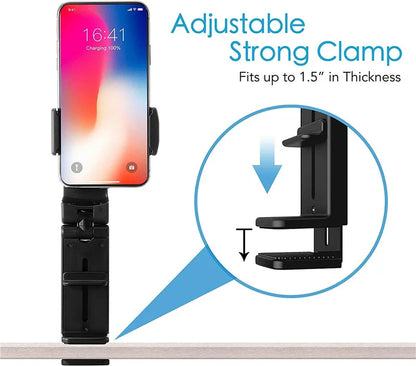 Foldable Airplane Phone Holder Stand With 360 Rotation - Smarsty