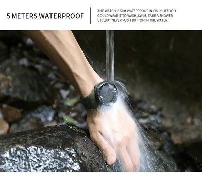 SMAEL Waterproof Digital Sports Watch with Big Dial - Smarsty