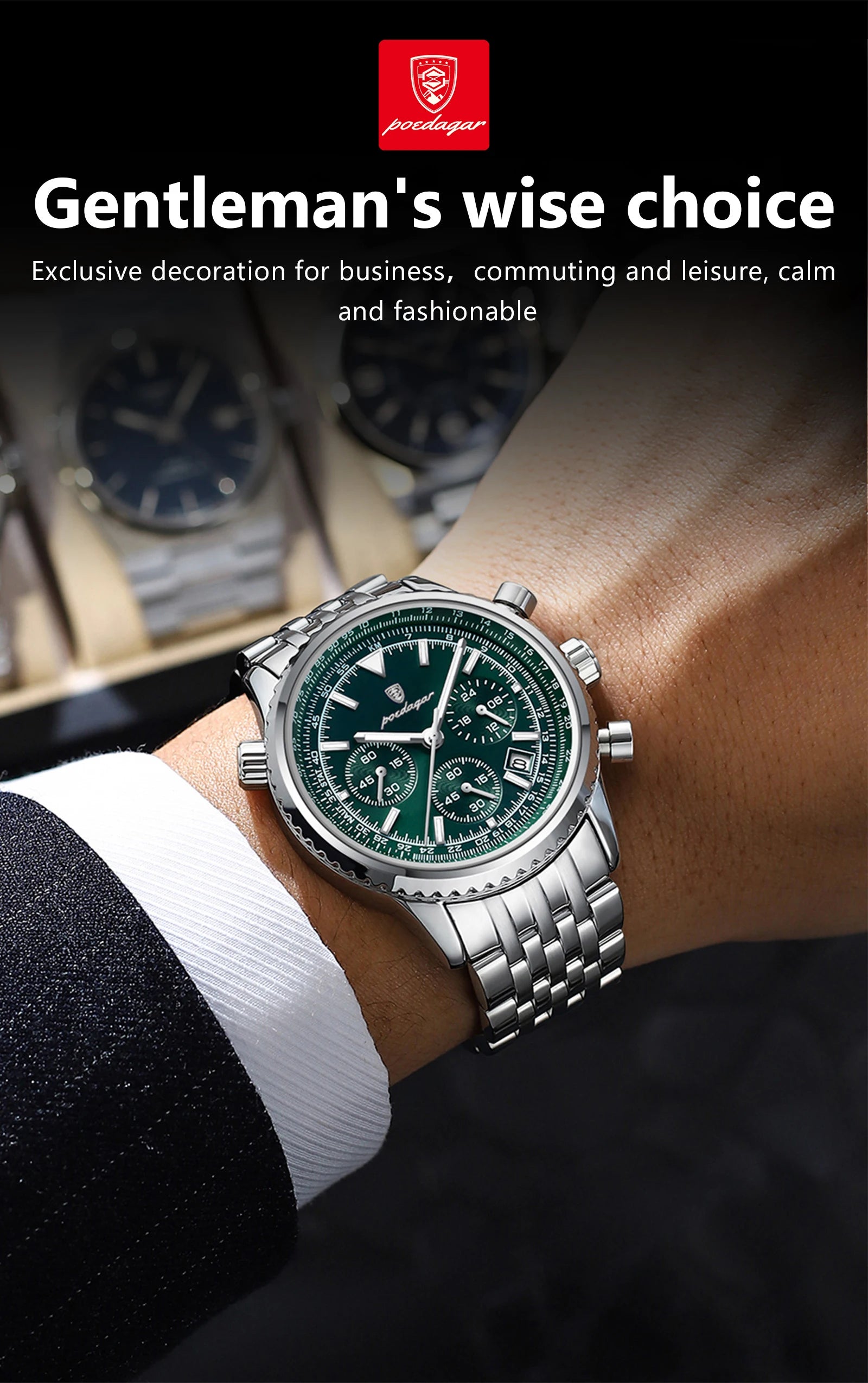 Luxury Waterproof Military Men's Watch with Luminous Features - Smarsty