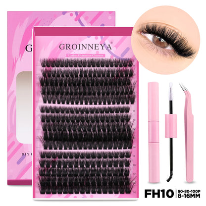 DIY Lash Extension Kit with Individual Lashes for Home Use - Smarsty