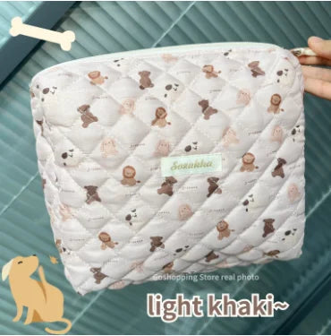 Large Capacity Women's Cosmetic Bags Cases Casual Ladies Small Storage Bag with Zipper Female Travel Clutch Bag Small Handbags - Smarsty