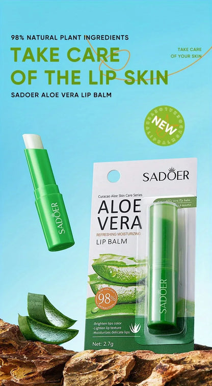 Nourishing Aloe Lip Balm for Hydration and Repair - Smarsty
