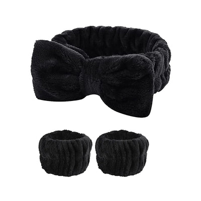 Coral Fleece Wash Face Headband Absorbent Waterproof - Smarsty