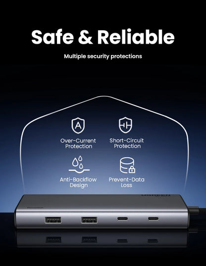 USB C Hub 4K HDMI DockingStation With 100W PowerDelivery