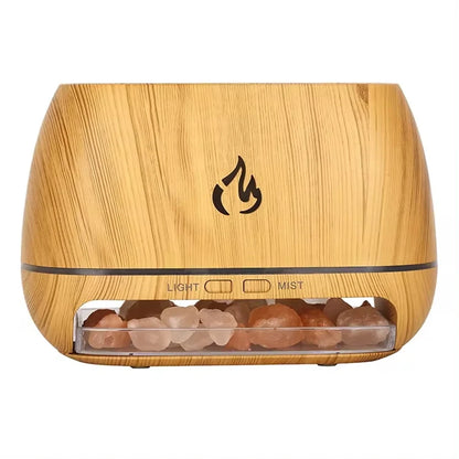 3D Flame Aroma Humidifier with Colorful Night Light - Smarsty
