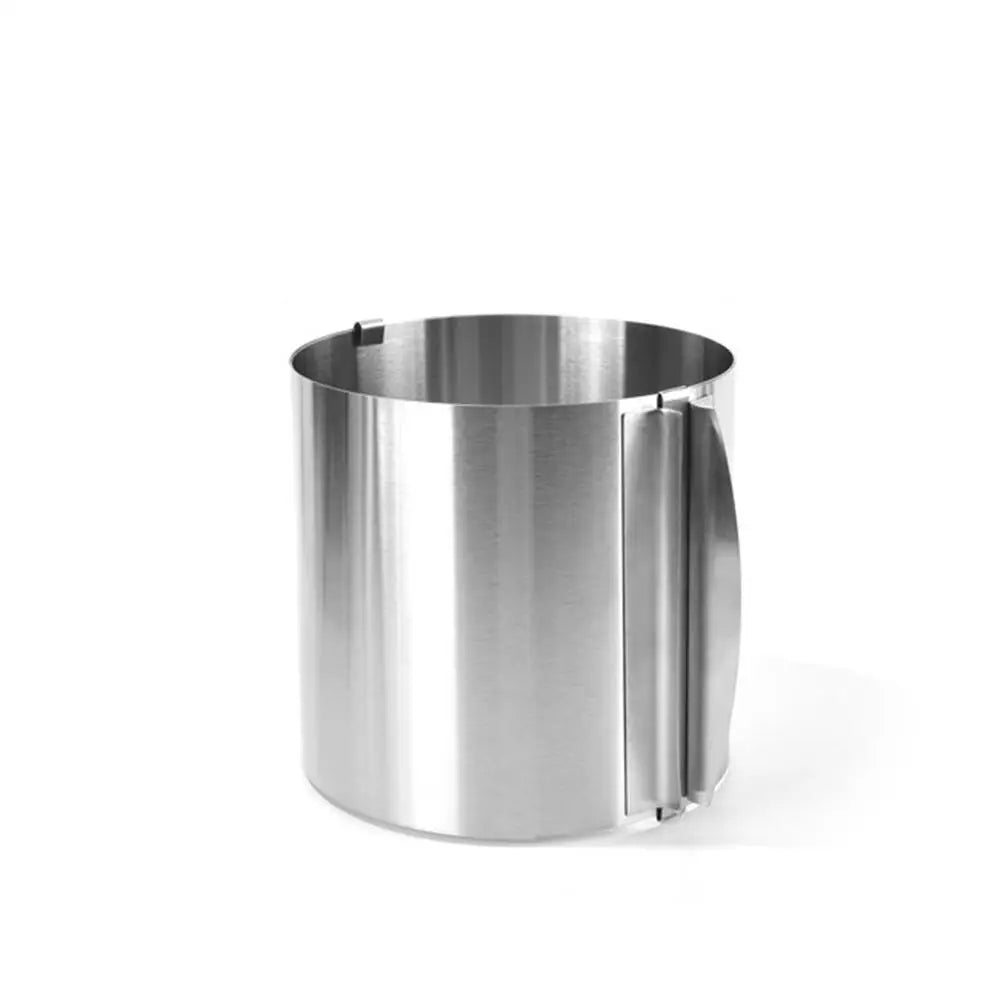 Rustproof Adjustable Stainless Steel Cake Mousse Ring - Smarsty