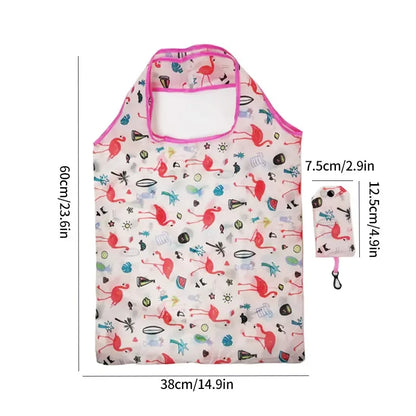 Reusable Nylon Grocery Bag Foldable Tote Eco Friendly - Smarsty