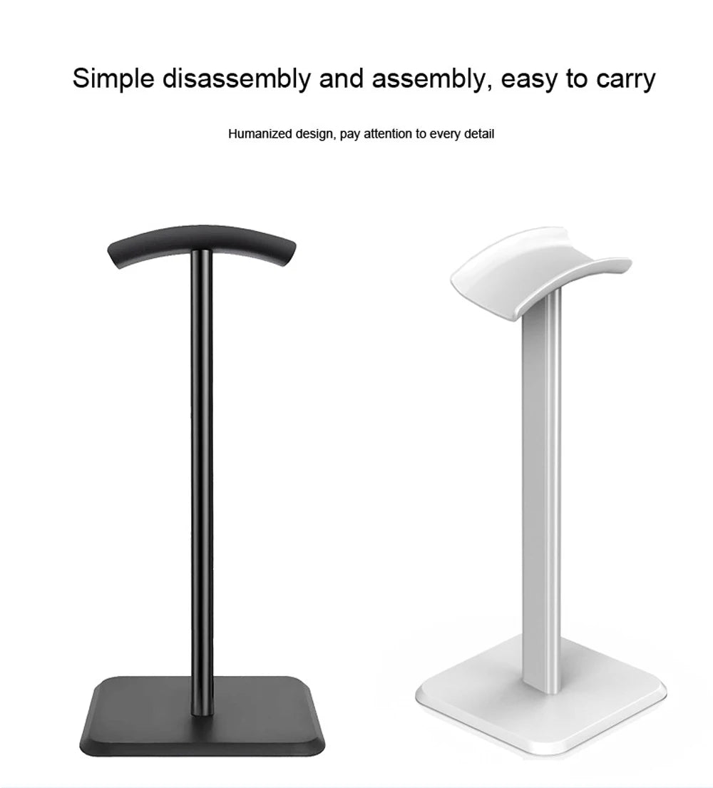 Universal Aluminium Headset Stand with Flexible Design - Smarsty