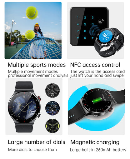 LIGE Bluetooth Smart Watch with ECG PPG Tracking - Smarsty