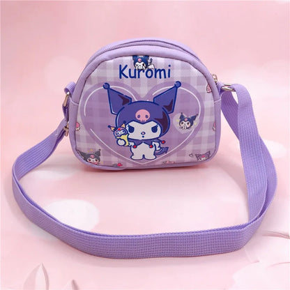 Hello Kitty Crossbody Bag For Girls Cute Cartoon Style - Smarsty