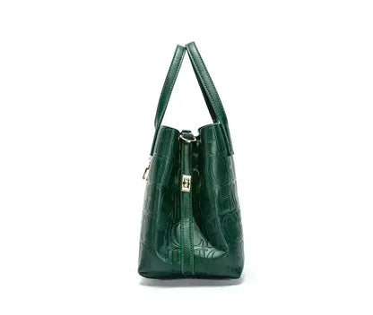 Large Capacity Handbag With Lock Design Luxury Crossbody - Smarsty