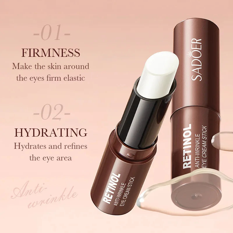 SADOER Retinol Eye Cream Stick for Dark Circles - Smarsty