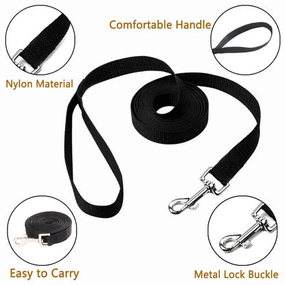 Durable Long Nylon Dog Leash for Training - Smarsty
