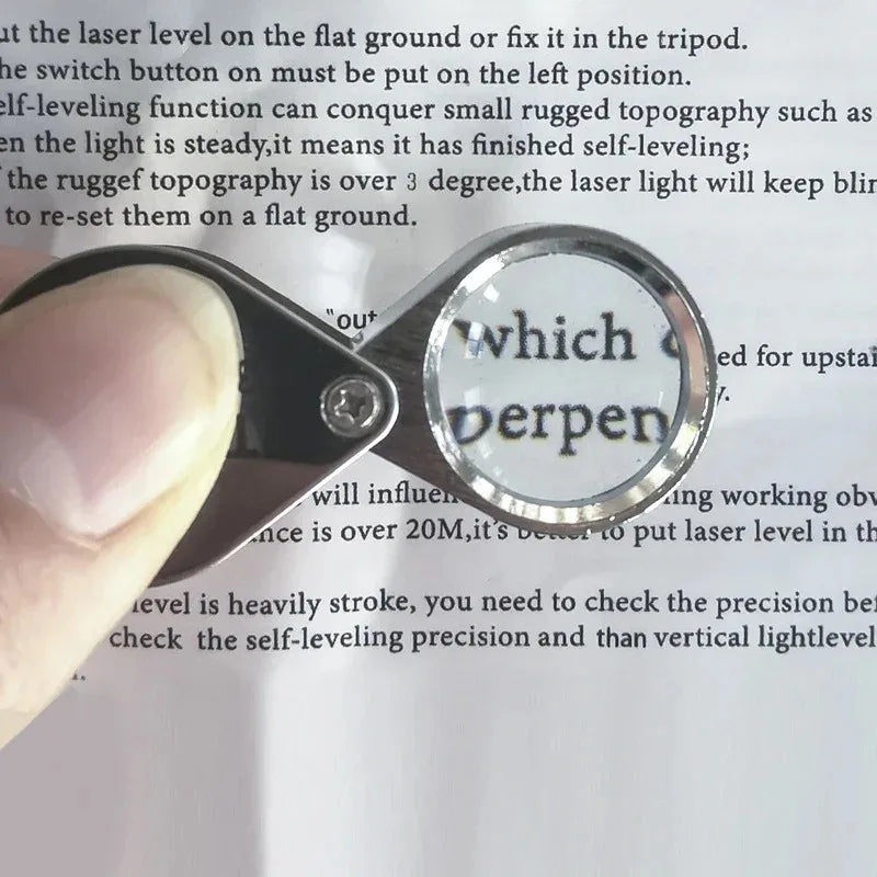 10-30X Pocket Loupe Magnifier for Jewelry Inspection - Smarsty