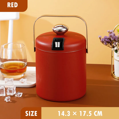 Portable Stainless Steel Ice Bucket for Outdoor Parties - Smarsty