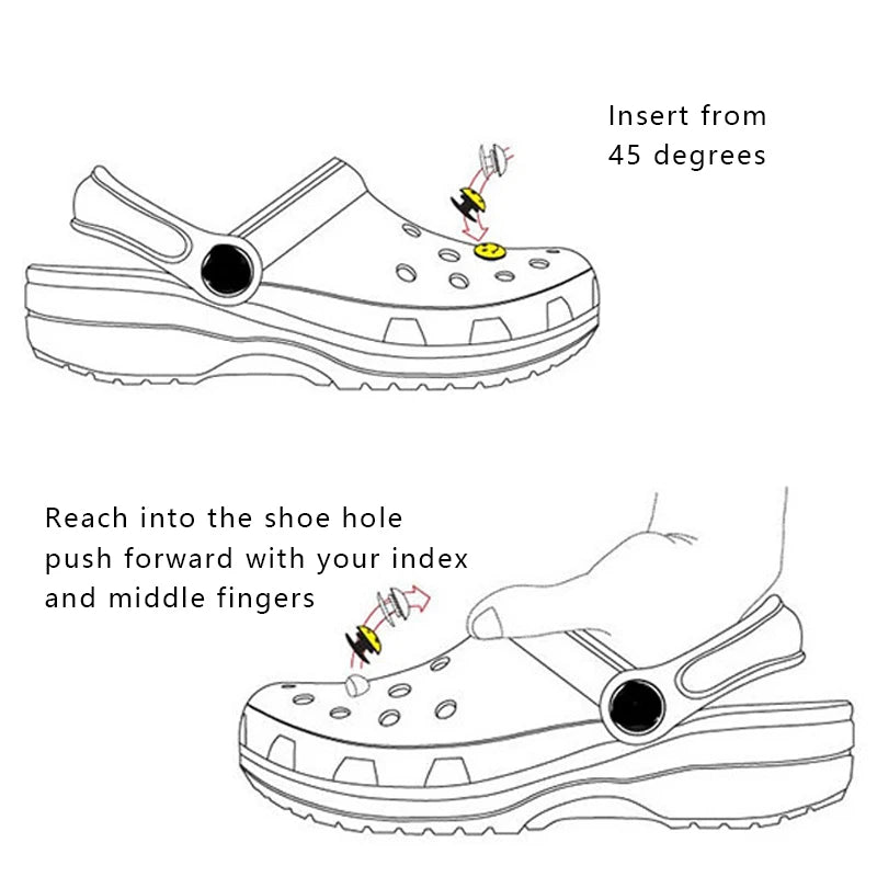 1 Pcs Letter Shoe Charms for Clog Sandals Shoe Decoration Number Alphabet Characters DIY Shoes Pins for Boy Girl Men Women