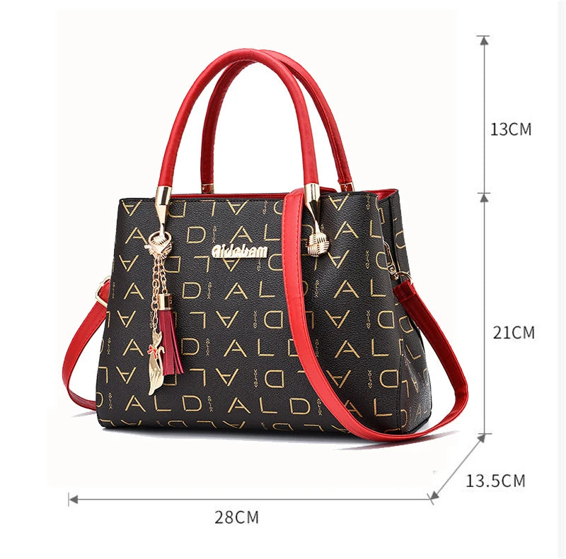 PU Leather Crossbody Bag For Women Large Capacity Travel - Smarsty