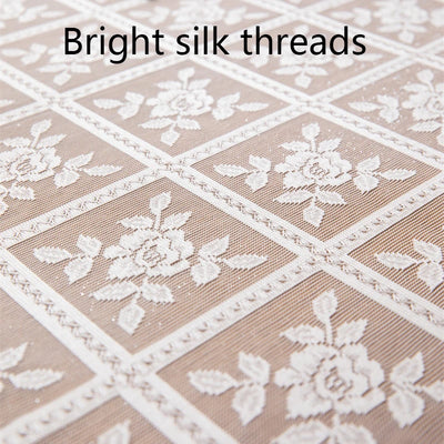 Beige Lace Tablecloth for Elegant Home Decoration - Smarsty