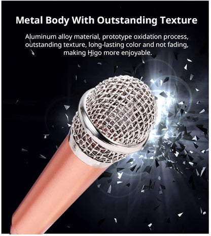 Portable 3.5mm Stereo Microphone for Karaoke and Recording - Smarsty