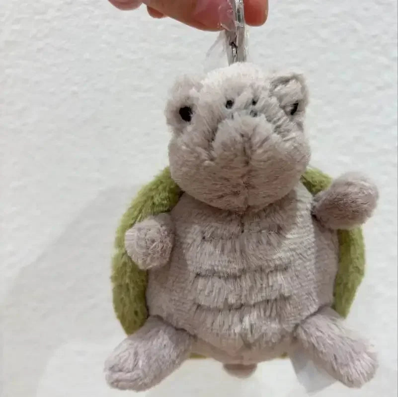 Turtle bag pendant keychain doll cute home decoration cat dog interactive toy pet holiday gift 15cm - Smarsty