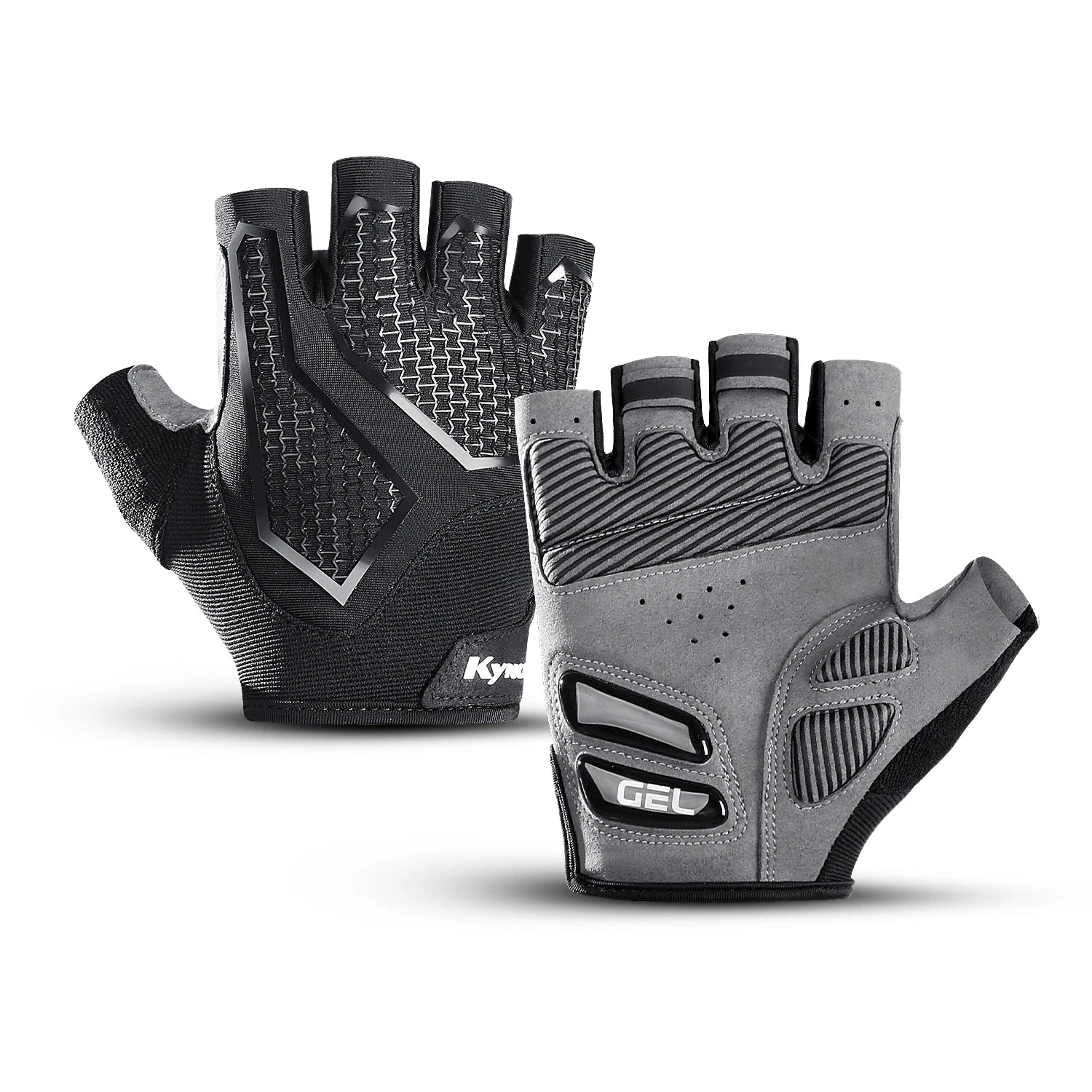 Breathable Half Finger Cycling Gloves Anti Slip Gel Pads - Smarsty